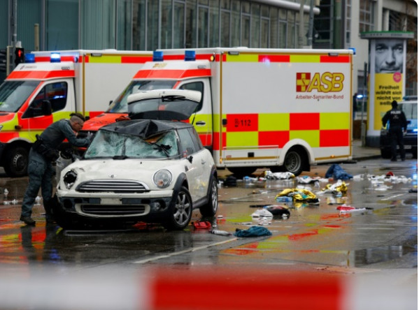 Ibu dan Anak Meninggal dalam Insiden Serangan Mobil di Munich